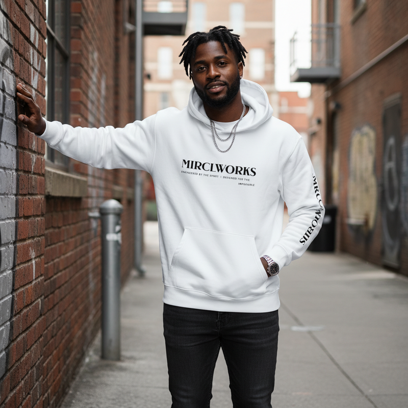 MIRCLWORKS™  Oversize Fleece Hoodie | Premium Streetwear by MIRCLWORKS™