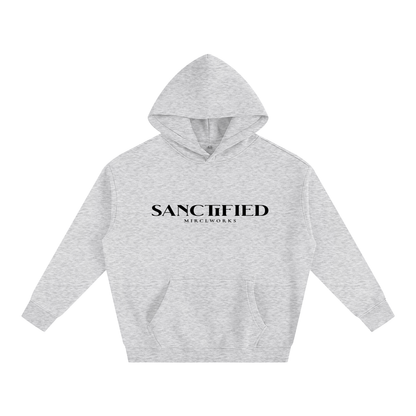 SANCTIFIED™ Oversized Fleece Hoodie | Premium Streetwear by MIRCLWORKS™
