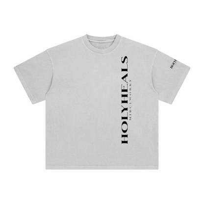 HOLYHEALS™ Enzyme Washed T-Shirt | Premium Streetwear by MIRCLWORKS™