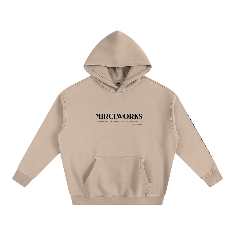 MIRCLWORKS™  Oversize Fleece Hoodie | Premium Streetwear by MIRCLWORKS™