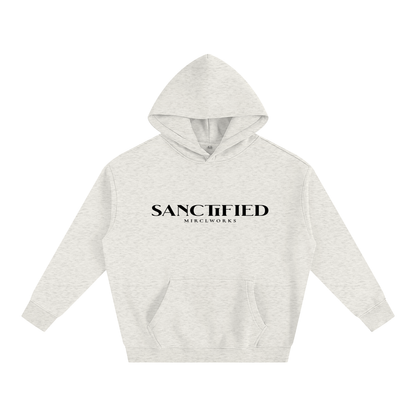 SANCTIFIED™ Oversized Fleece Hoodie | Premium Streetwear by MIRCLWORKS™