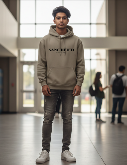 SANCTIFIED™ Oversized Fleece Hoodie | Premium Streetwear by MIRCLWORKS™