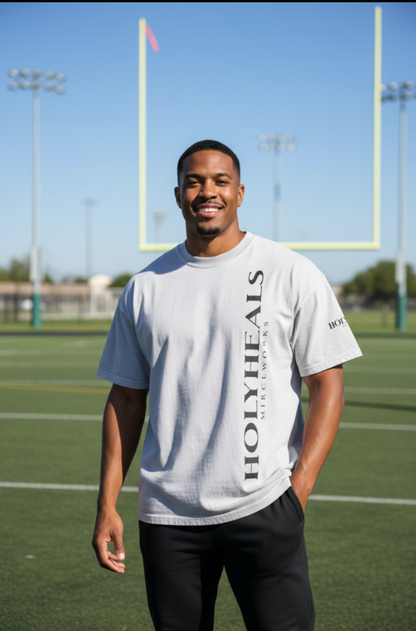 HOLYHEALS™ Enzyme Washed T-Shirt | Premium Streetwear by MIRCLWORKS™